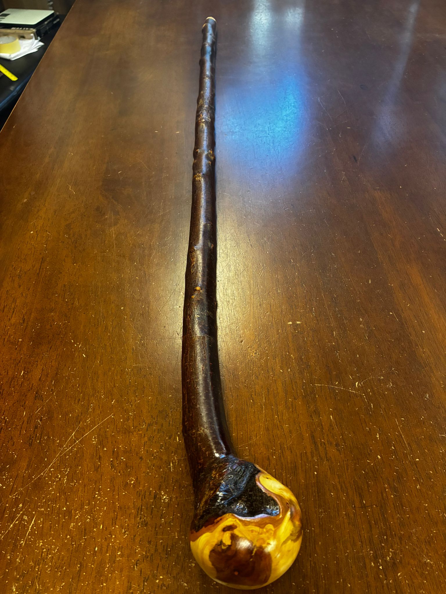 Blackthorn Walking Stick 37 1/2 inch - Handmade in Ireland