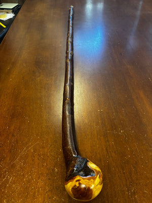 Blackthorn Walking Stick 37 1/2 inch - Handmade in Ireland