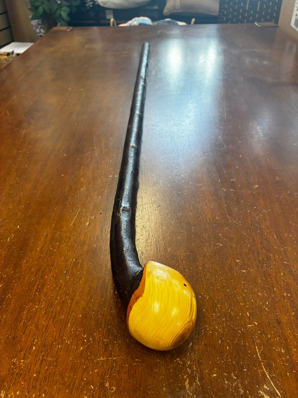 Blackthorn Walking Stick 37 1/2 inch - Handmade in Ireland