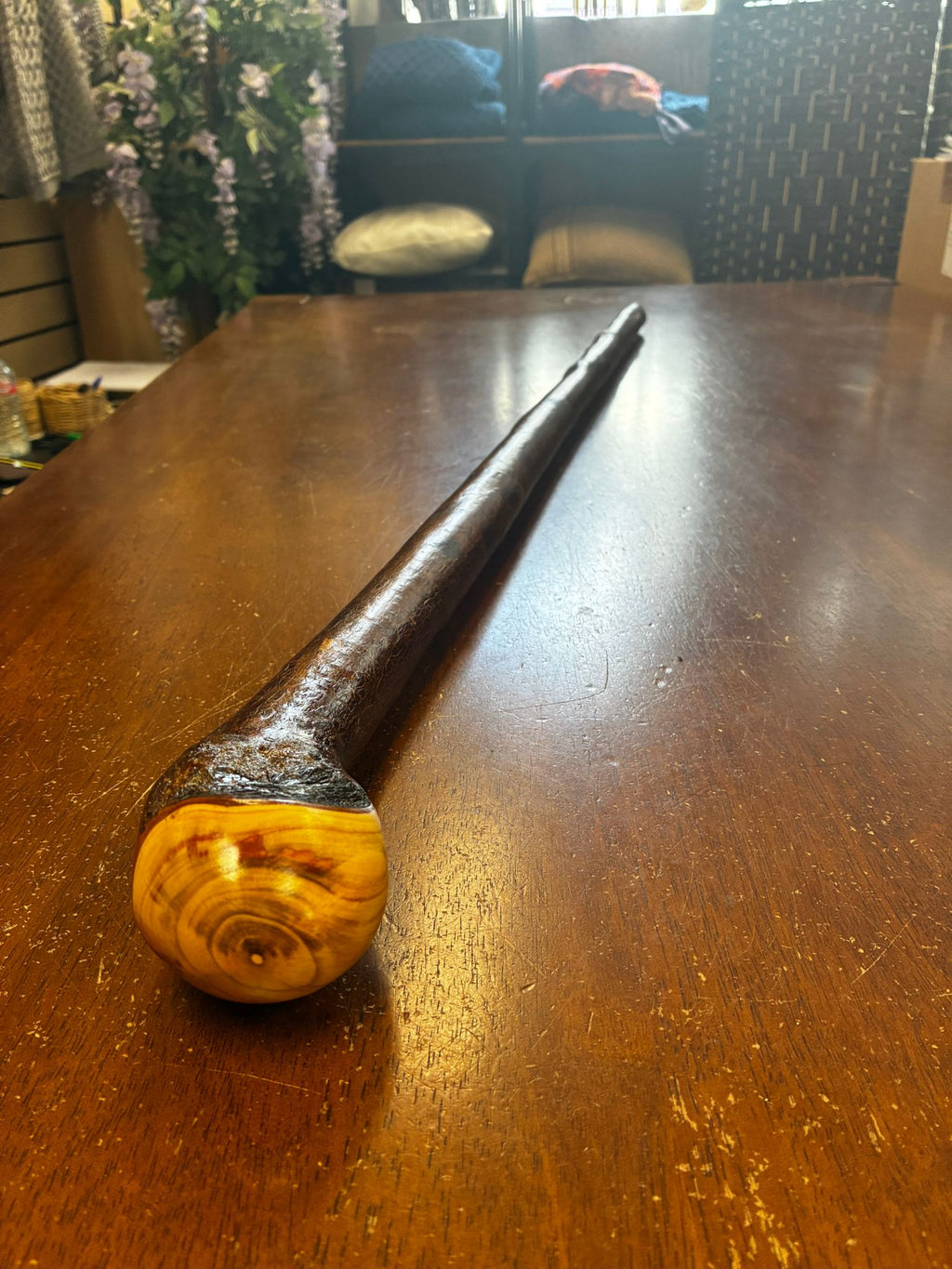 Blackthorn Walking Stick 39 1/2 inch - Handmade in Ireland
