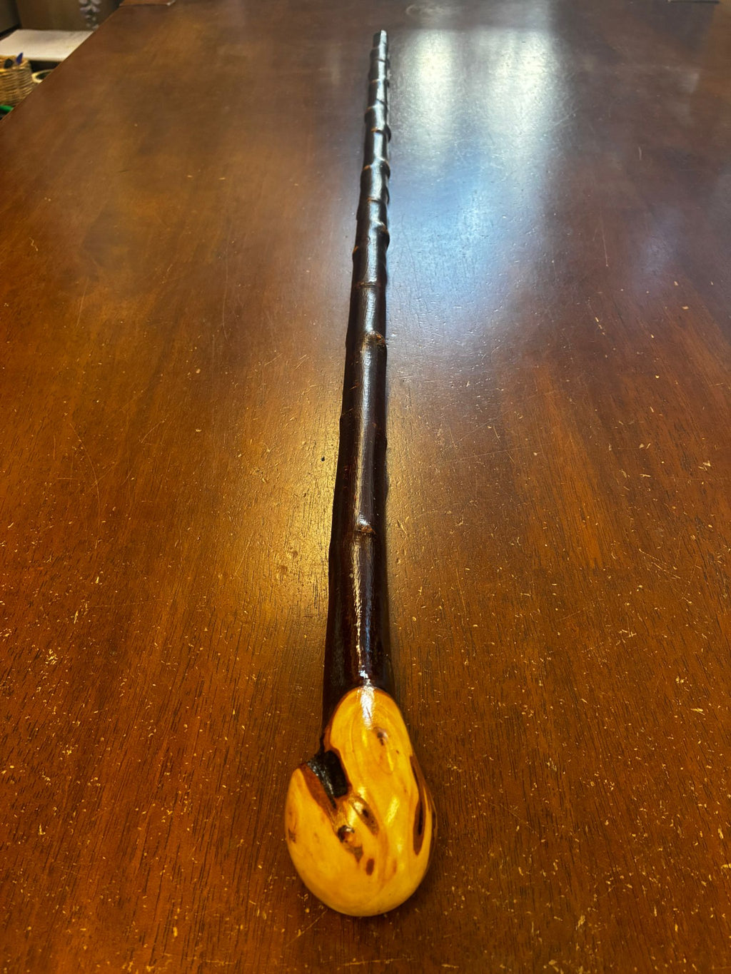 Blackthorn Walking Stick 39 1/4 inch - Handmade in Ireland