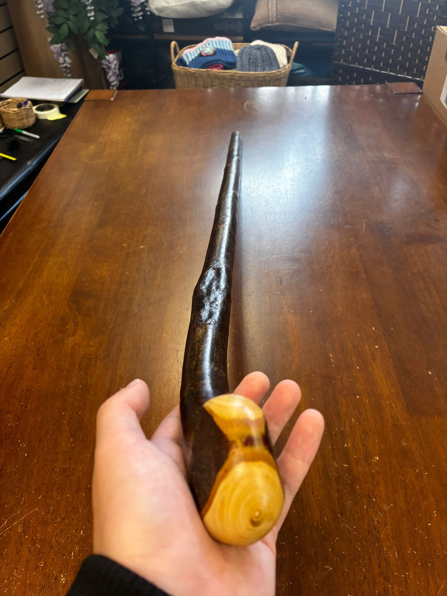 Blackthorn Walking Stick 39 inch - Handmade in Ireland