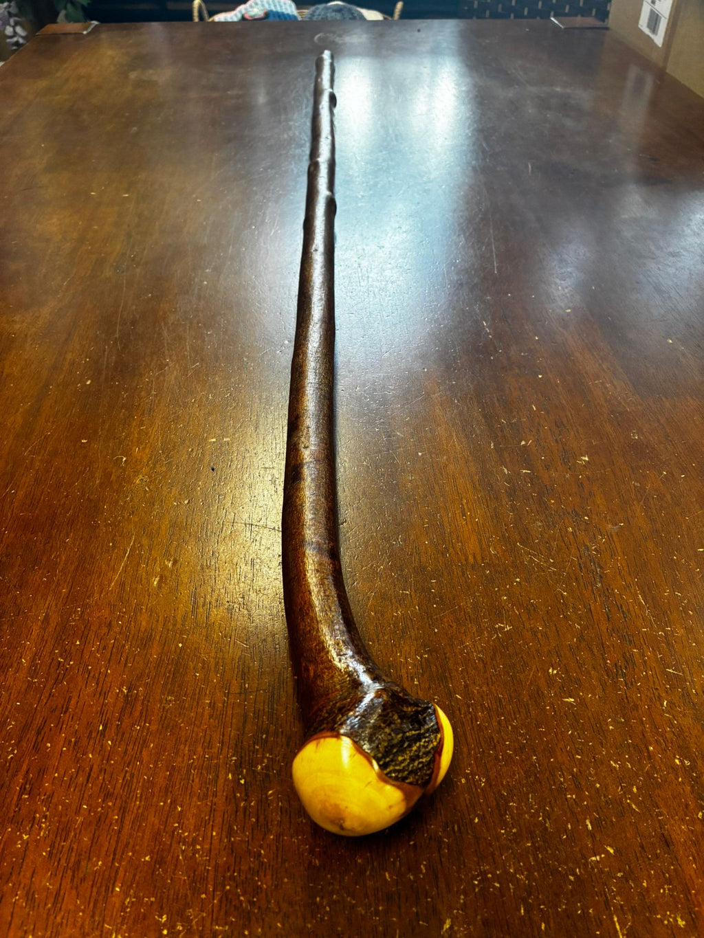 Blackthorn Walking Stick 39 1/4 inch - Handmade in Ireland