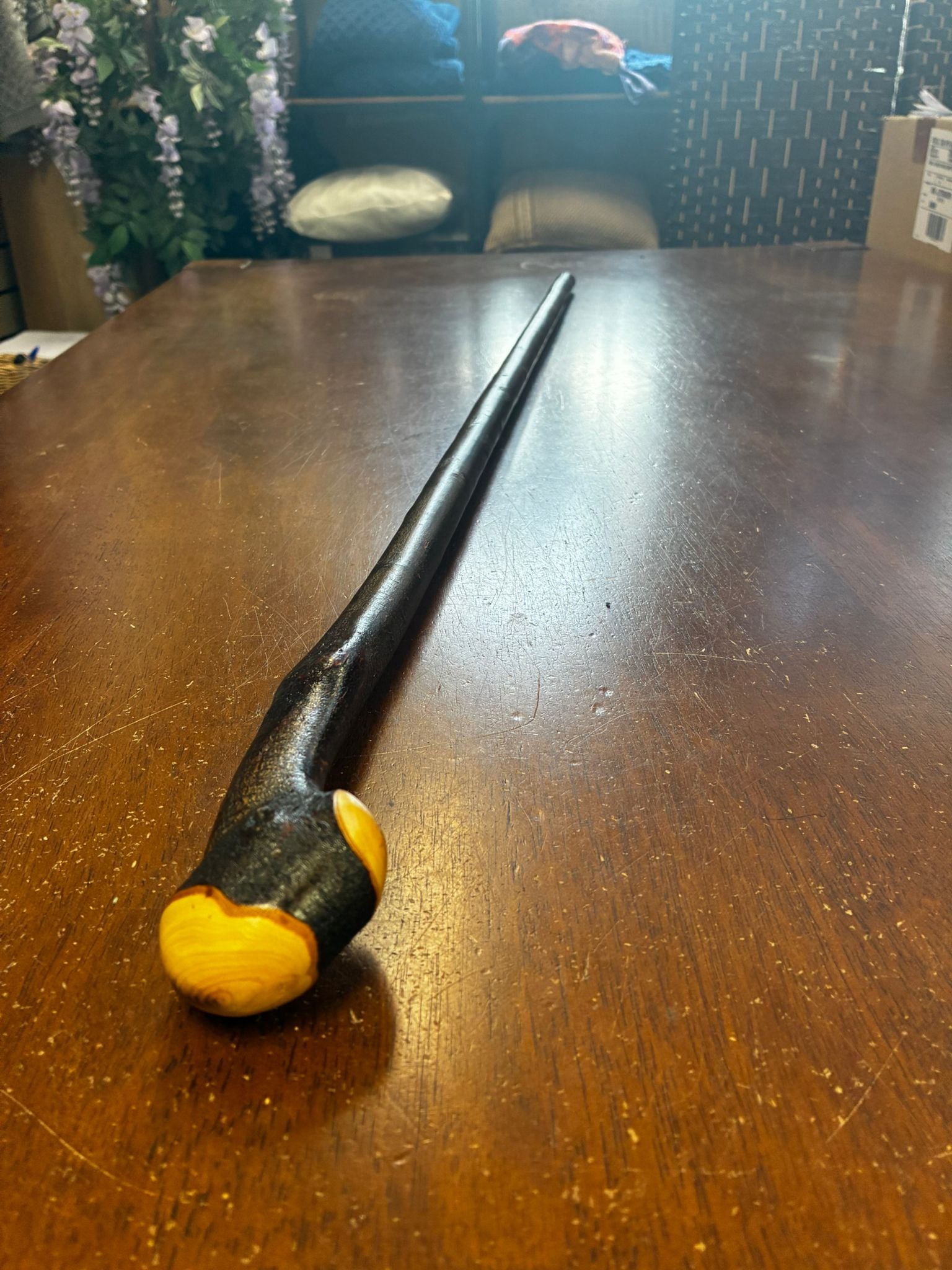Blackthorn Walking Stick 38 3/4 inch - Handmade in Ireland