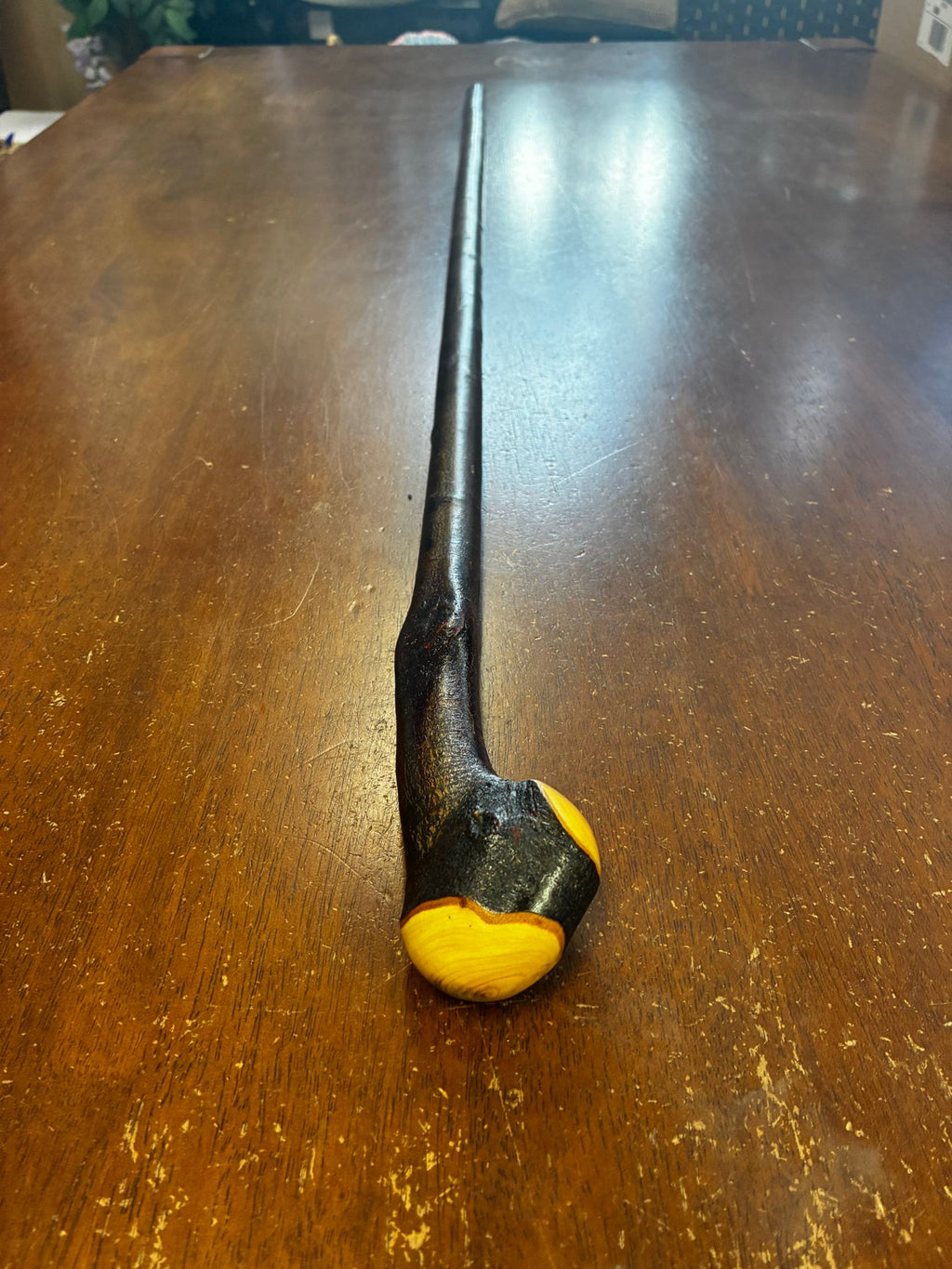 Blackthorn Walking Stick 38 3/4 inch - Handmade in Ireland
