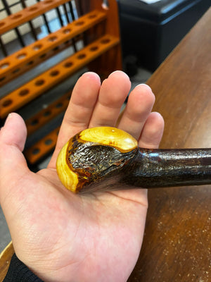 Blackthorn Walking Stick 37 inch - Handmade in Ireland