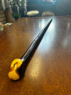 Blackthorn Walking Stick 38 1/2 inch - Handmade in Ireland