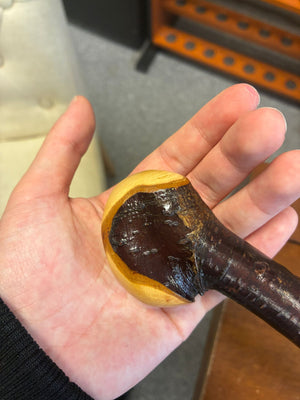 Blackthorn Walking Stick 38 1/2 inch - Handmade in Ireland