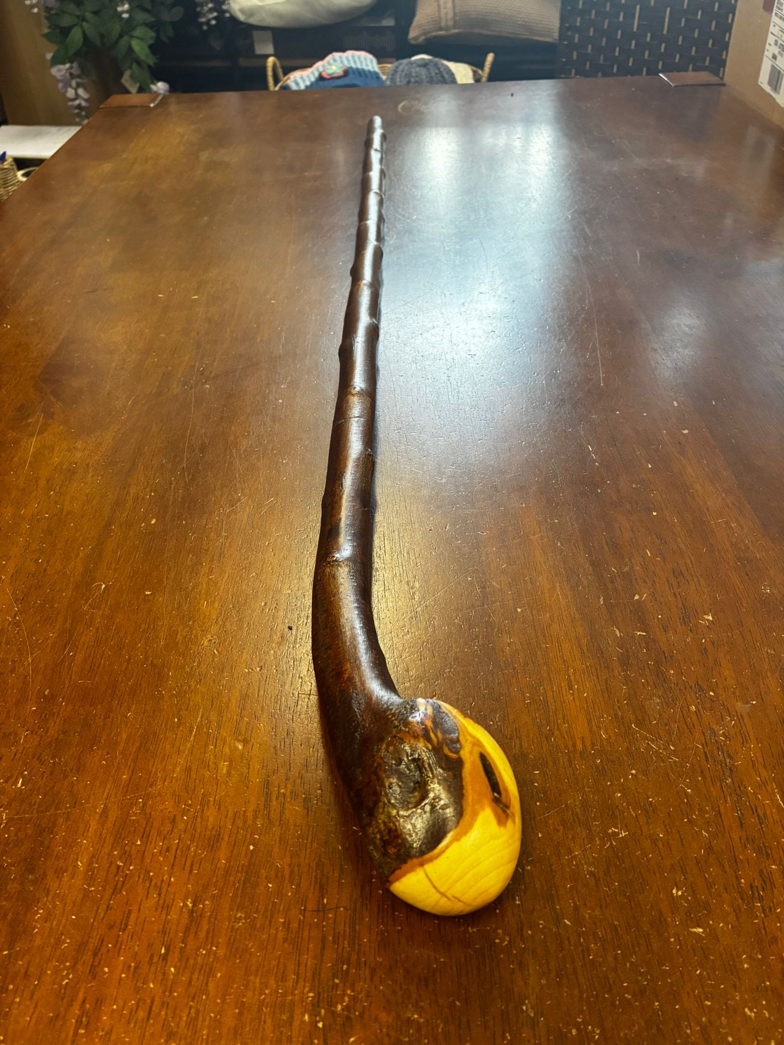 Blackthorn Walking Stick 39 1/4 inch - Handmade in Ireland