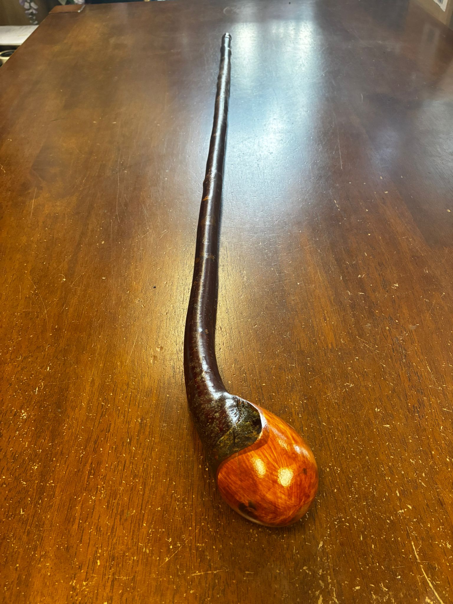 Blackthorn Walking Stick 37 1/4 inch - Handmade in Ireland