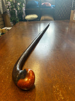 Blackthorn Walking Stick 39 1/4 inch - Handmade in Ireland