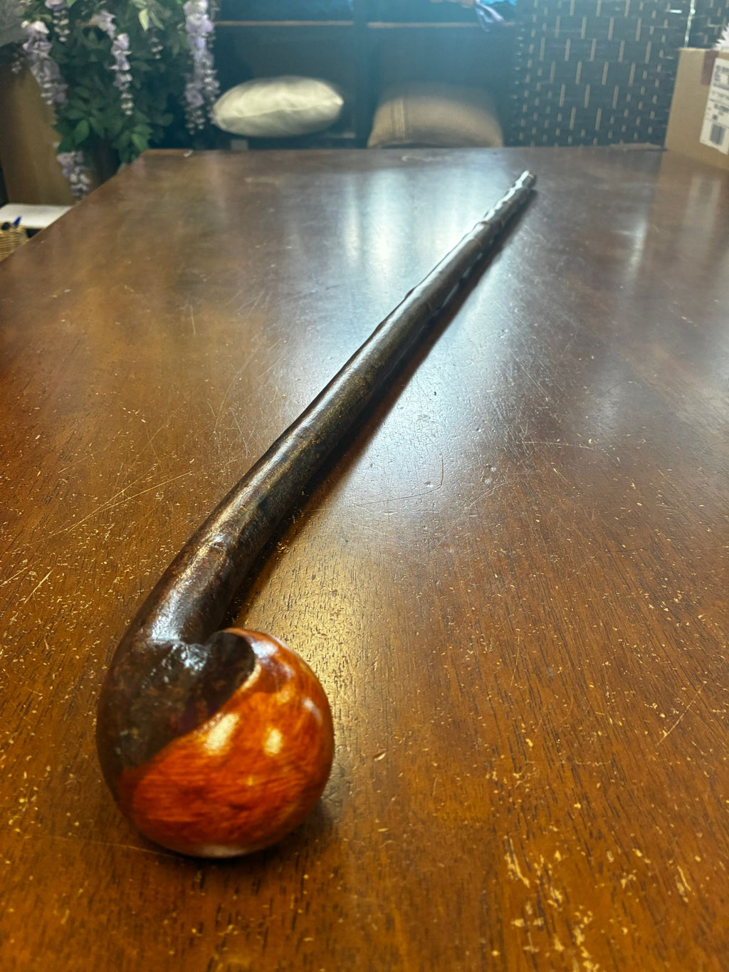 Blackthorn Walking Stick 39 1/2 inch - Handmade in Ireland