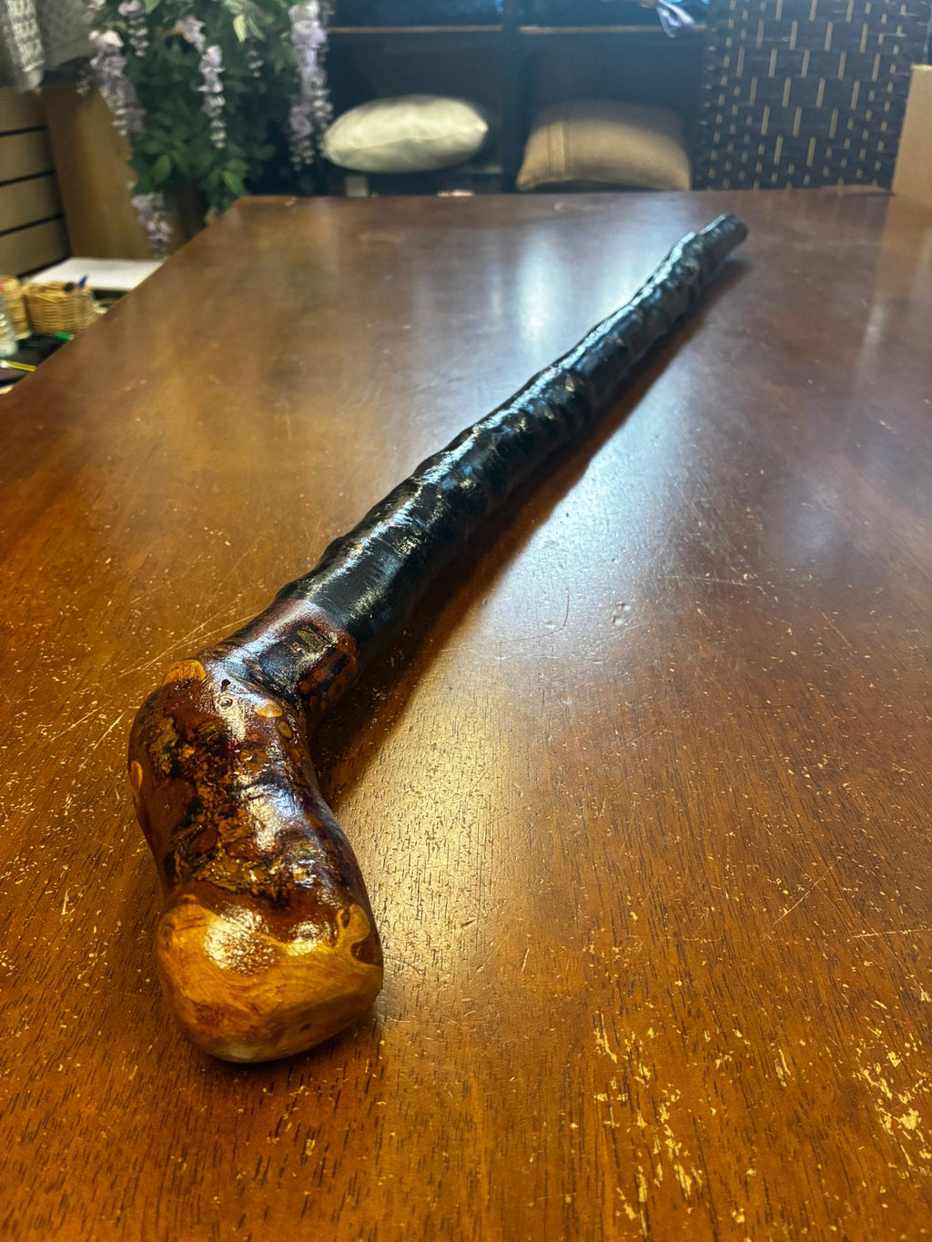 Blackthorn Walking Stick 38 inch - Handmade in Ireland