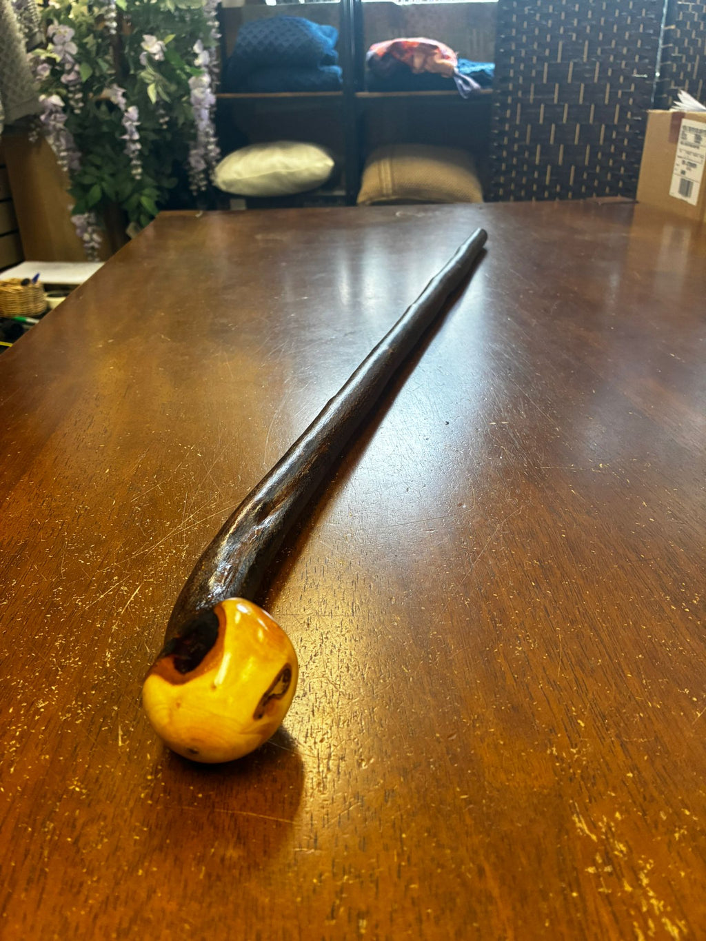 Blackthorn Walking Stick 36 1/2 inch - Handmade in Ireland