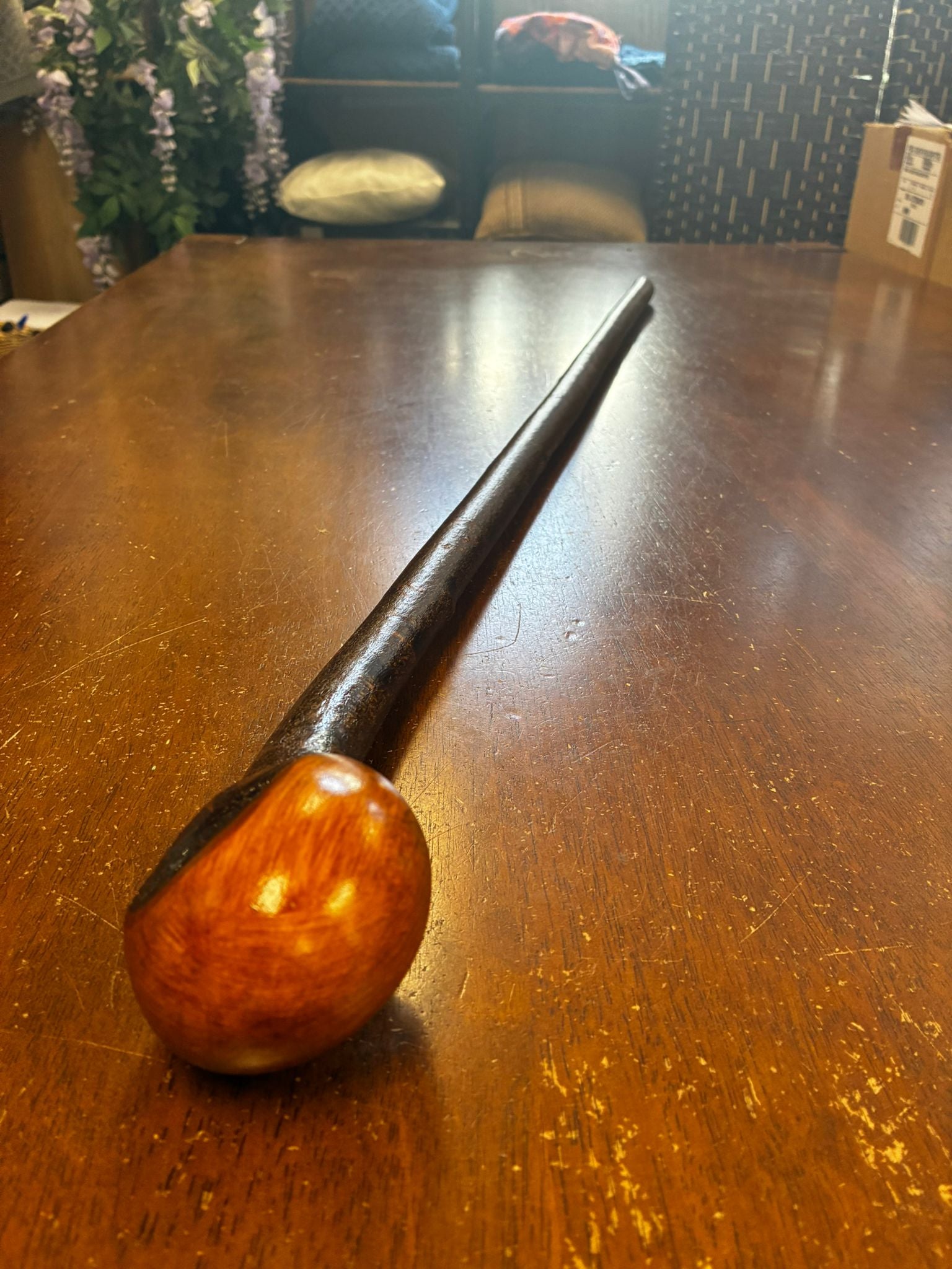 Blackthorn Walking Stick 37 inch - Handmade in Ireland