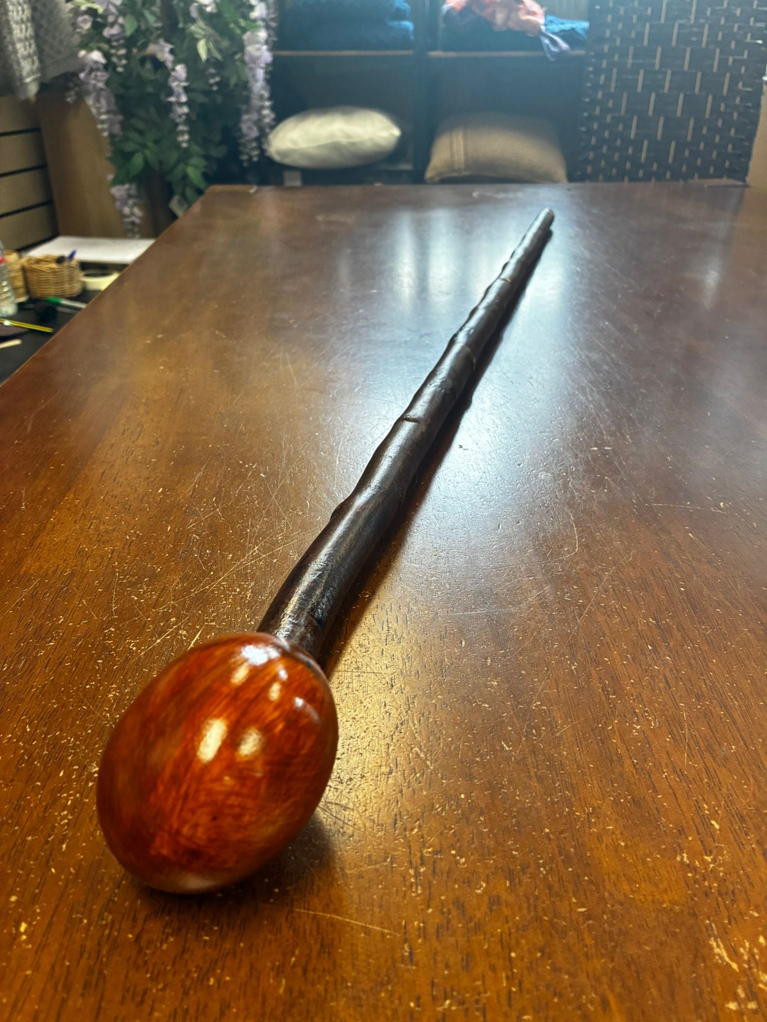 Blackthorn Walking Stick 39 1/4 inch - Handmade in Ireland