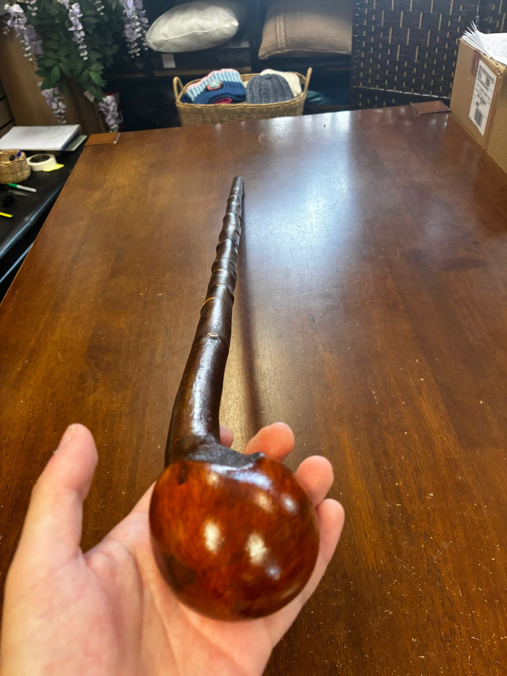 Blackthorn Walking Stick 39 1/4 inch - Handmade in Ireland