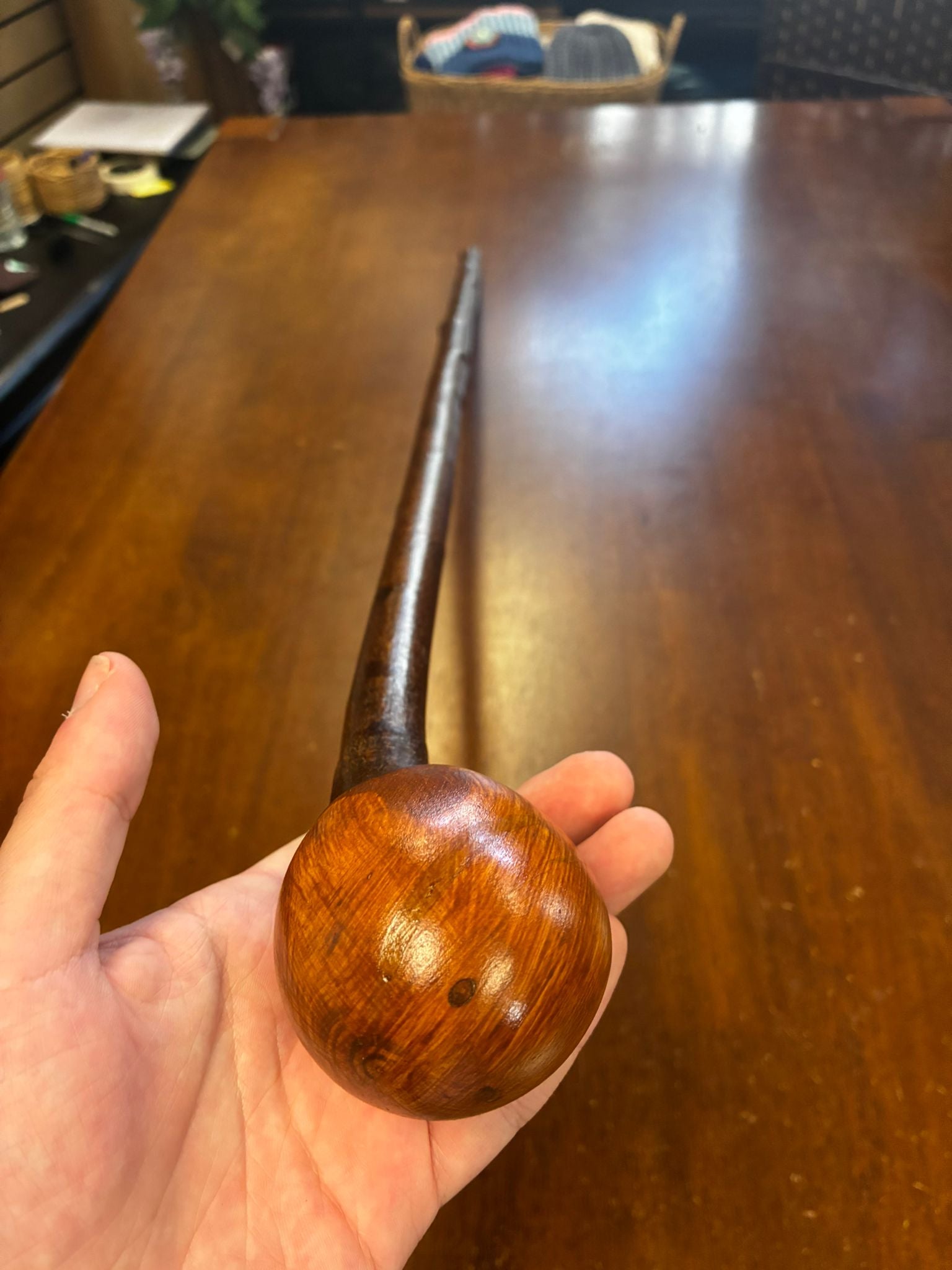 Blackthorn Walking Stick 37 inch - Handmade in Ireland