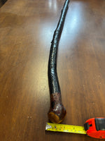 Blackthorn Walking Stick 35 inch - Handmade in Ireland