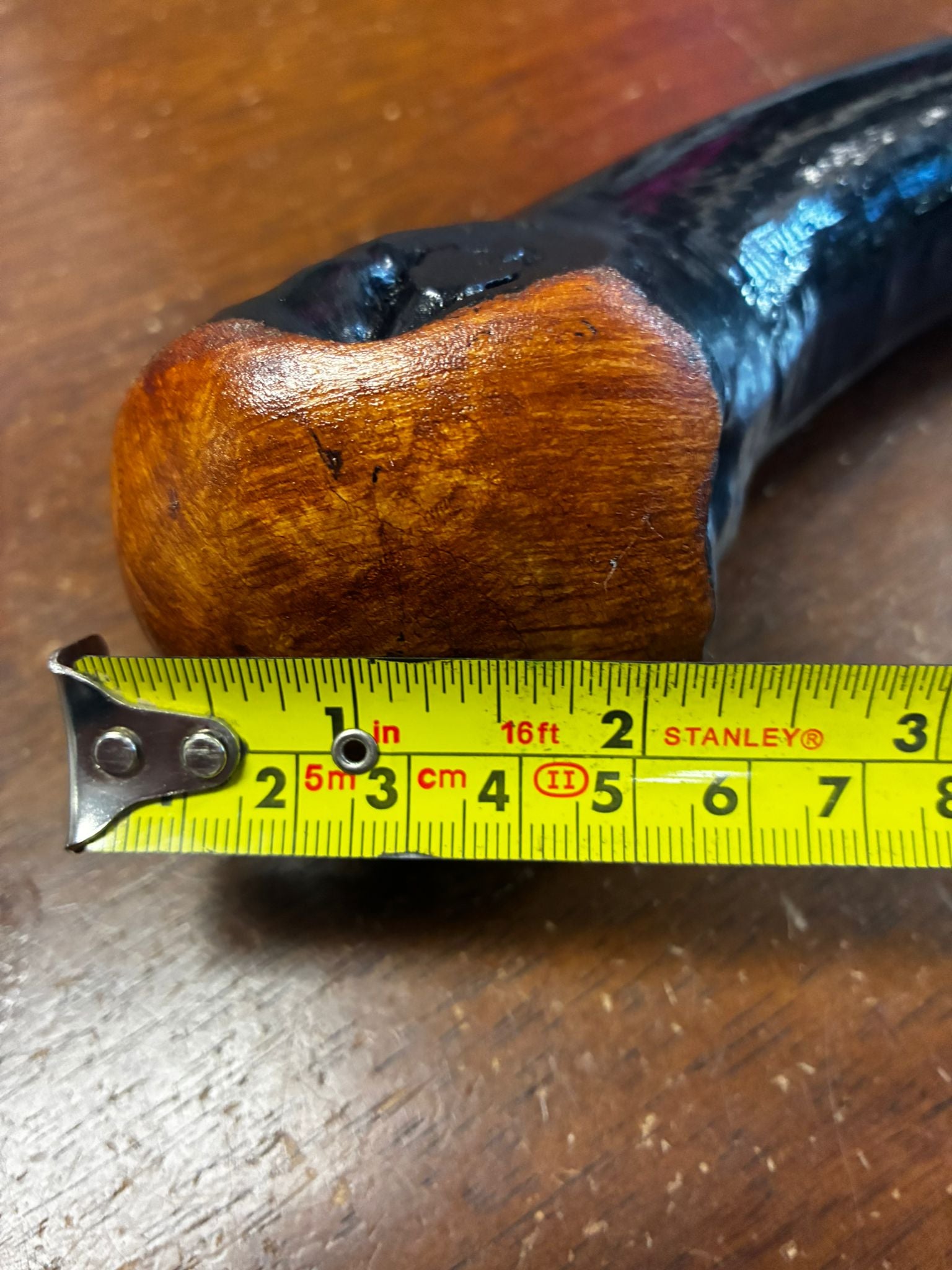 Blackthorn Walking Stick 37 1/4 inch - Handmade in Ireland