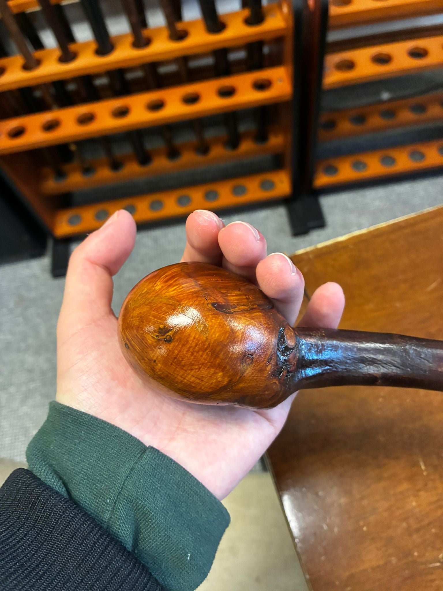 Blackthorn Walking Stick 37 1/2 inch - Handmade in Ireland