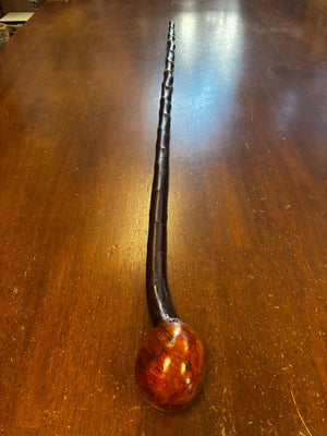 Blackthorn Walking Stick 37 1/2 inch - Handmade in Ireland