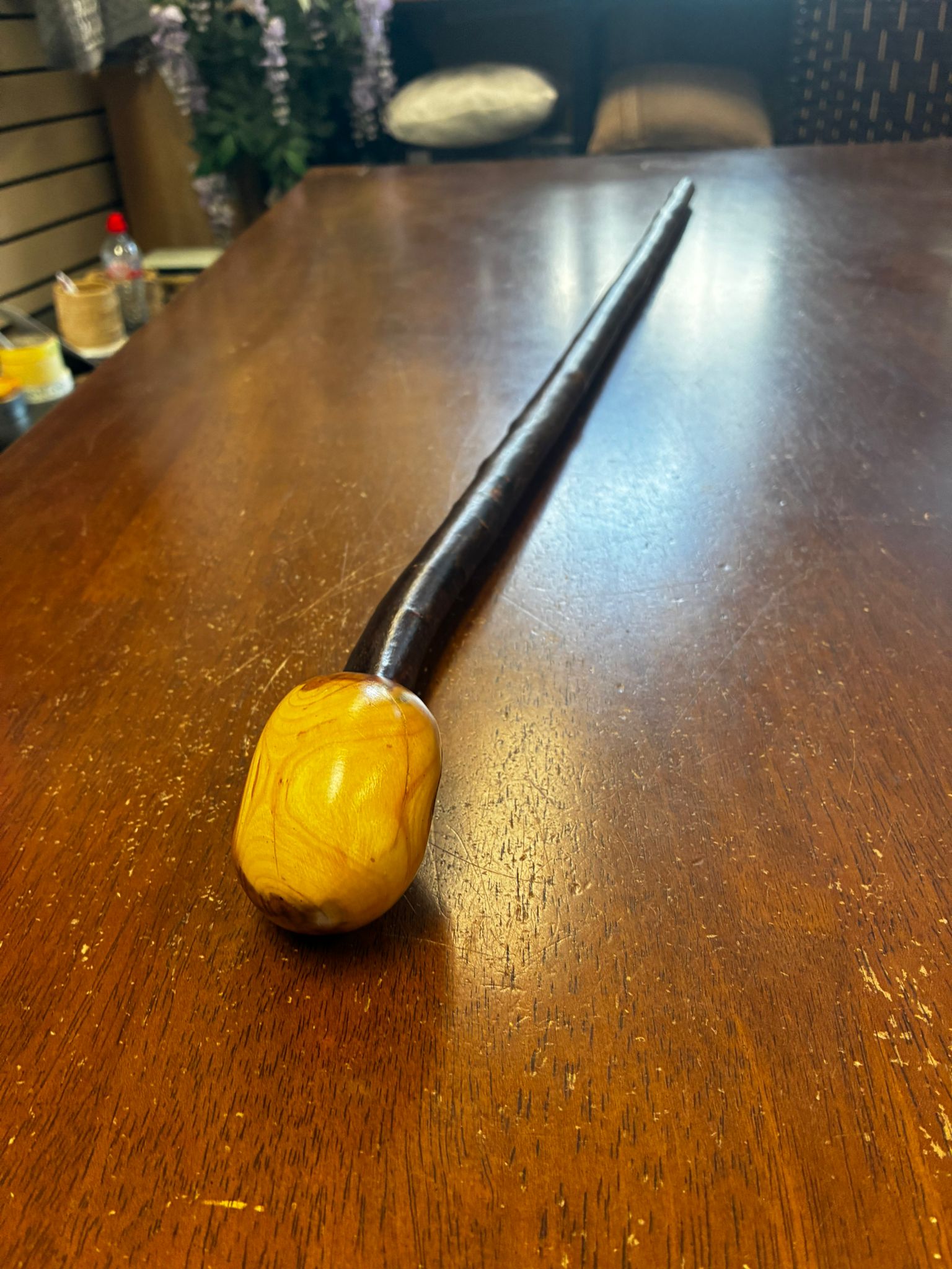 Blackthorn Walking Stick 38 3/4 inch - Handmade in Ireland