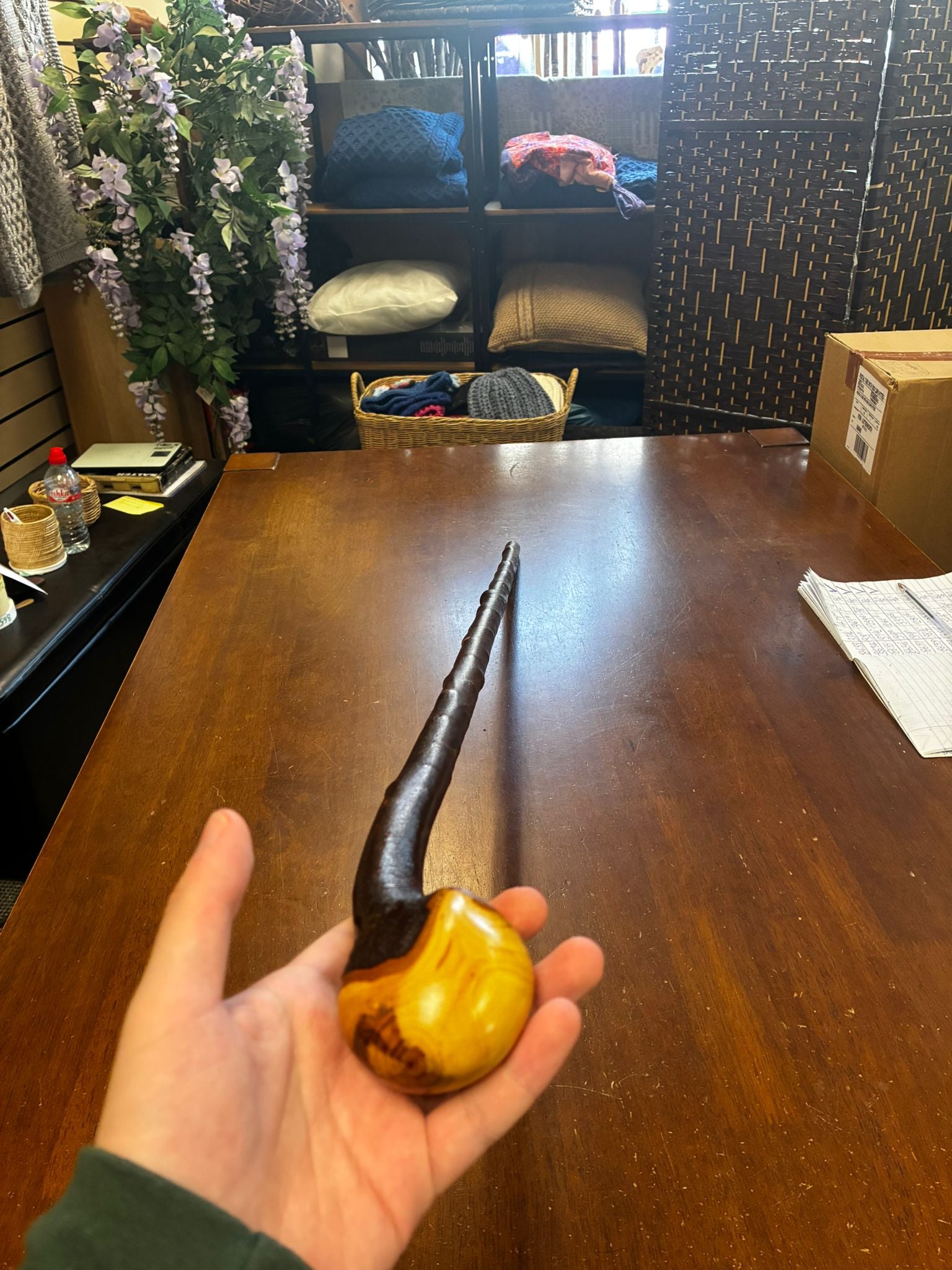 Blackthorn Walking Stick 38 3/4 inch - Handmade in Ireland