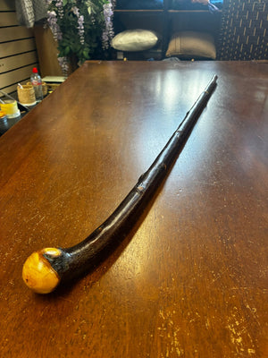 Blackthorn Walking Stick 38 1/4 inch - Handmade in Ireland