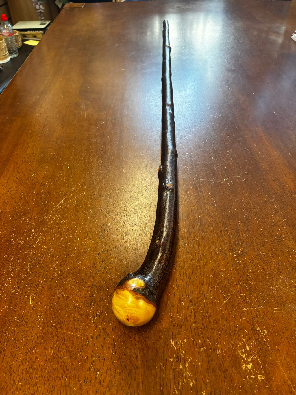 Blackthorn Walking Stick 38 1/4 inch - Handmade in Ireland