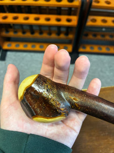 Blackthorn Walking Stick 37 1/4 inch - Handmade in Ireland