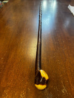 Blackthorn Walking Stick 37 1/4 inch - Handmade in Ireland