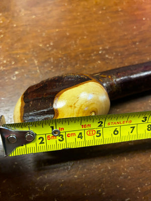 Blackthorn Walking Stick 37 1/4 inch - Handmade in Ireland
