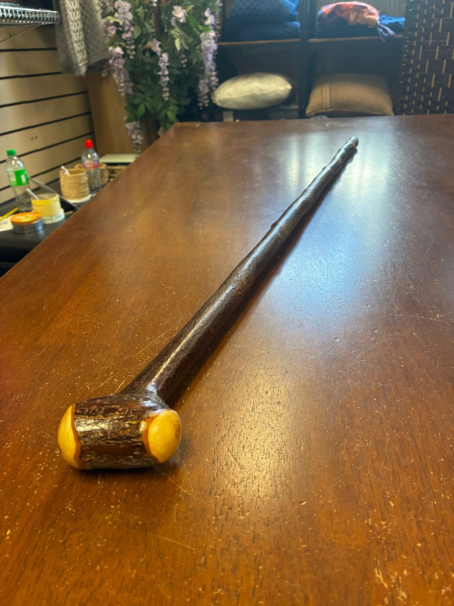 Blackthorn Walking Stick 37 inch - Handmade in Ireland