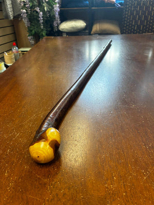 Blackthorn Walking Stick 38 1/2 inch - Handmade in Ireland
