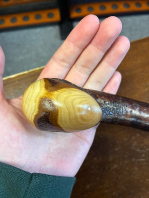 Blackthorn Walking Stick 38 1/2 inch - Handmade in Ireland