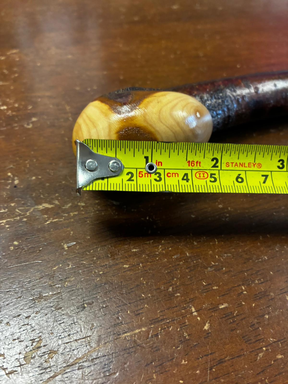 Blackthorn Walking Stick 38 1/2 inch - Handmade in Ireland