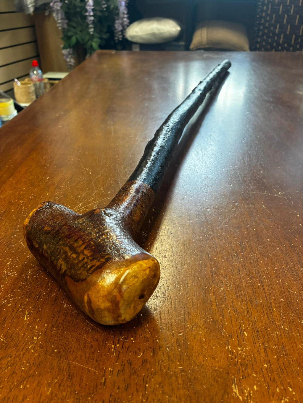 Blackthorn Walking Stick 38 inch - Handmade in Ireland
