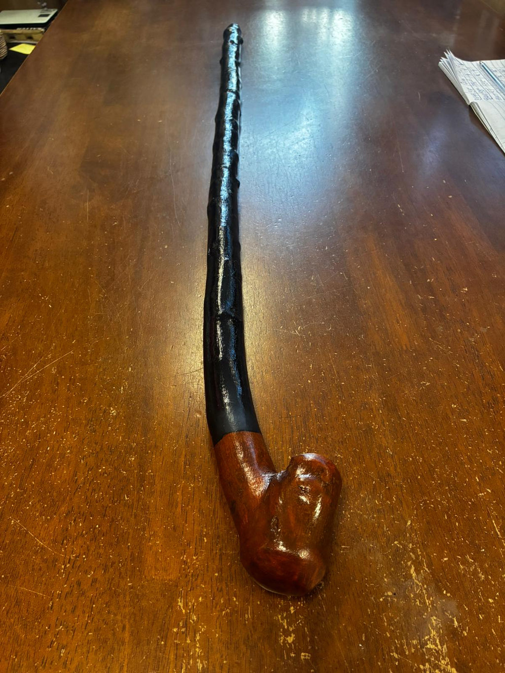 Blackthorn Walking Stick 37 inch - Handmade in Ireland