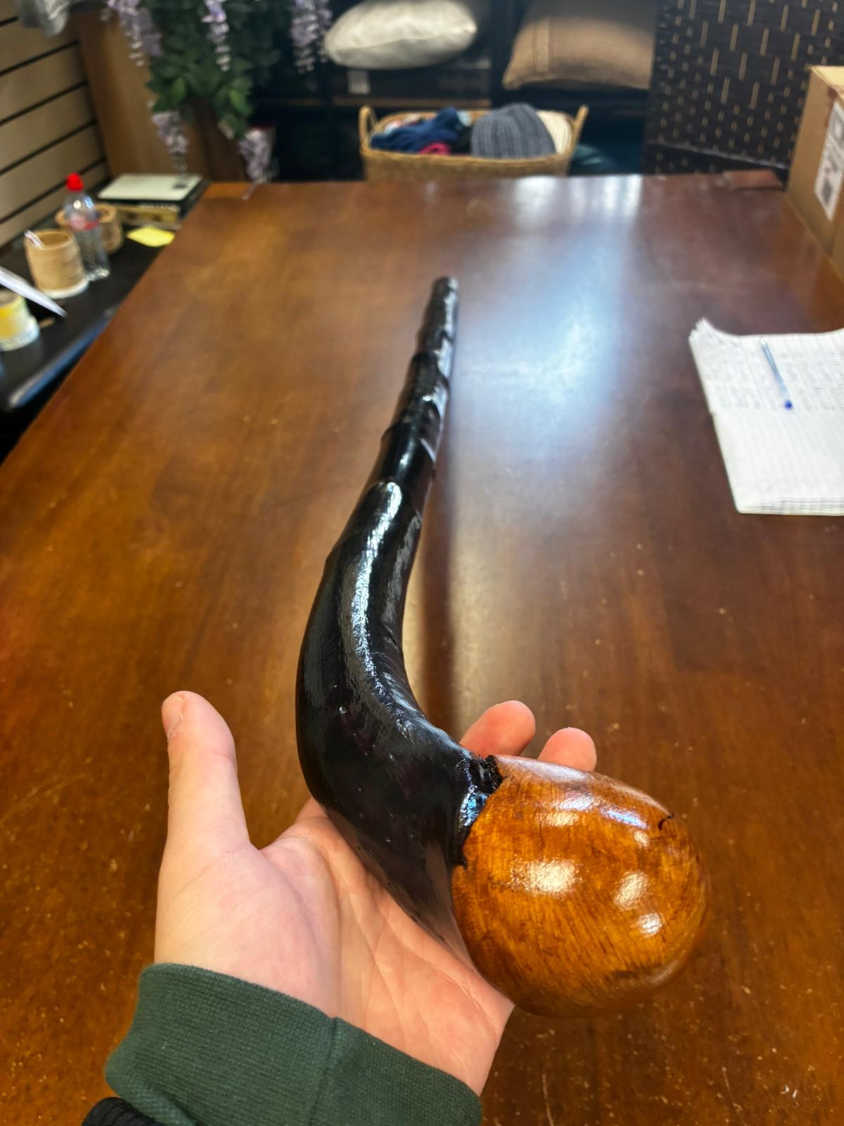 Blackthorn Walking Stick 39 3/4 inch - Handmade in Ireland