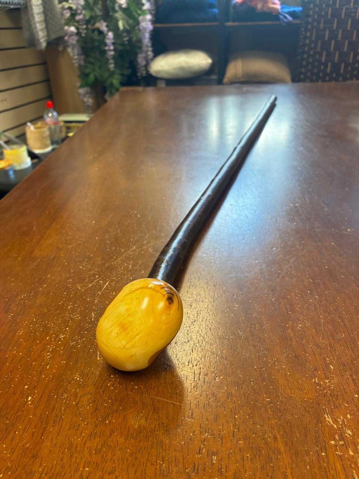 Blackthorn Walking Stick 39 1/4 inch - Handmade in Ireland