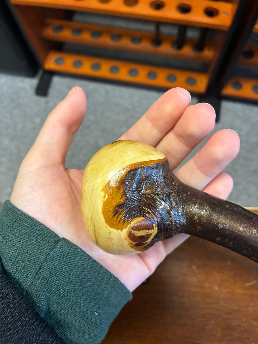 Blackthorn Walking Stick 39 1/4 inch - Handmade in Ireland