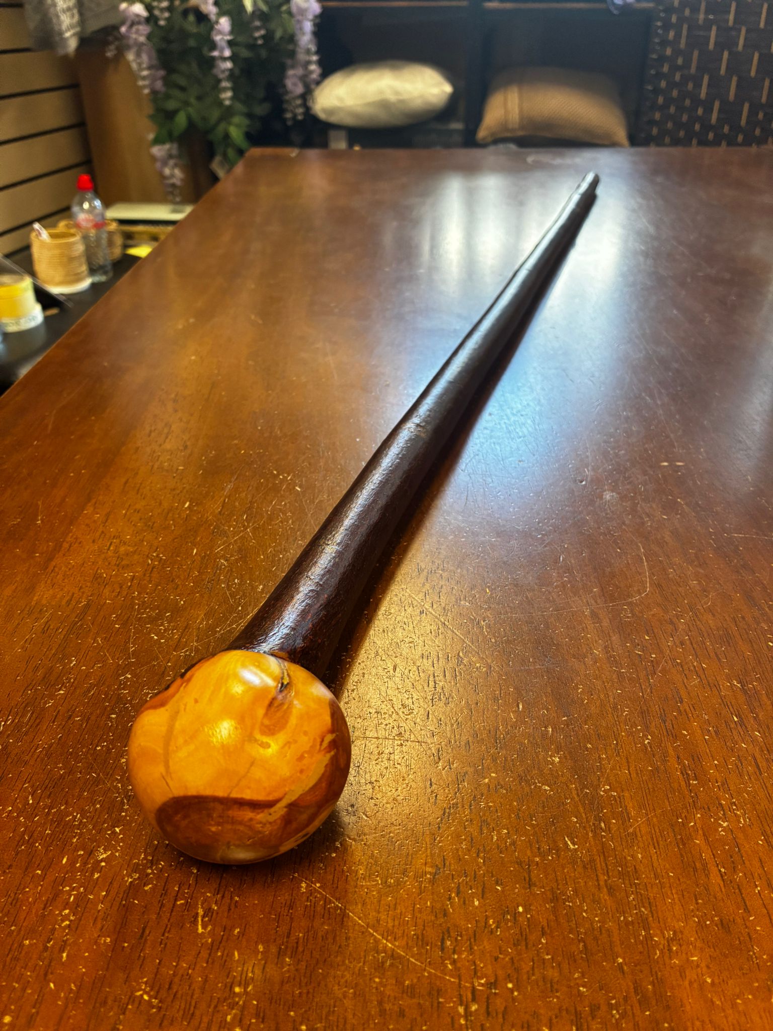 Blackthorn Walking Stick 39 1/4 inch - Handmade in Ireland