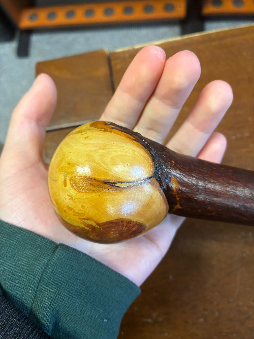 Blackthorn Walking Stick 39 1/4 inch - Handmade in Ireland