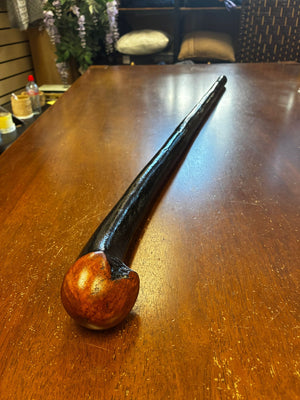 Blackthorn Walking Stick 37 1/2 inch - Handmade in Ireland