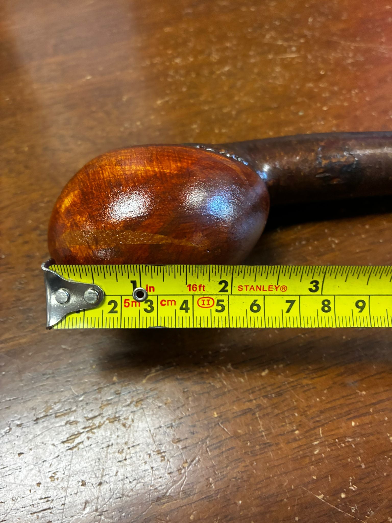 Blackthorn Walking Stick 37 1/2 inch - Handmade in Ireland