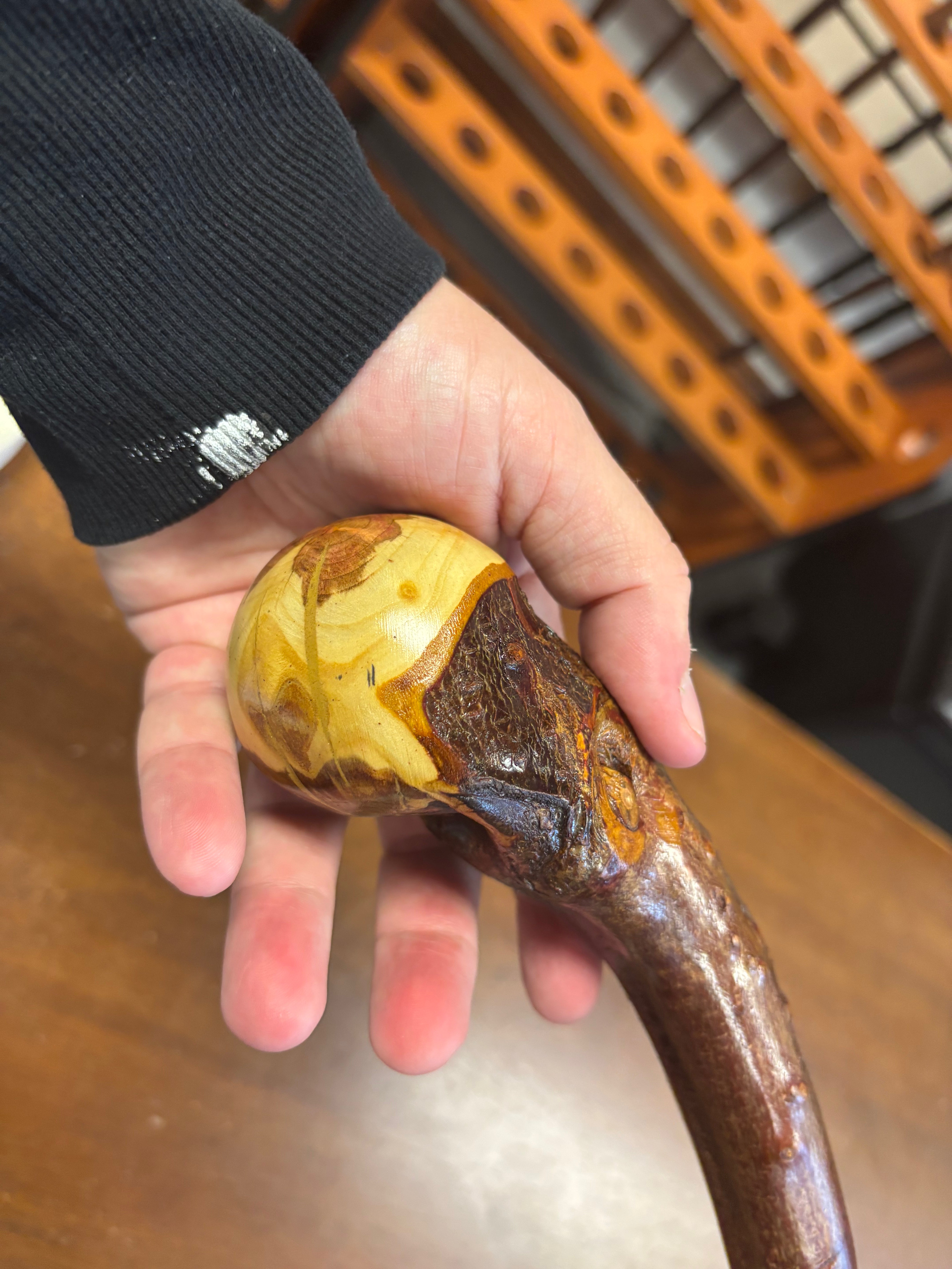 Blackthorn Walking Stick 38 inch - Handmade in Ireland