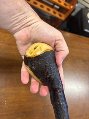 Blackthorn Walking Stick 36 1/2 inch - Handmade in Ireland