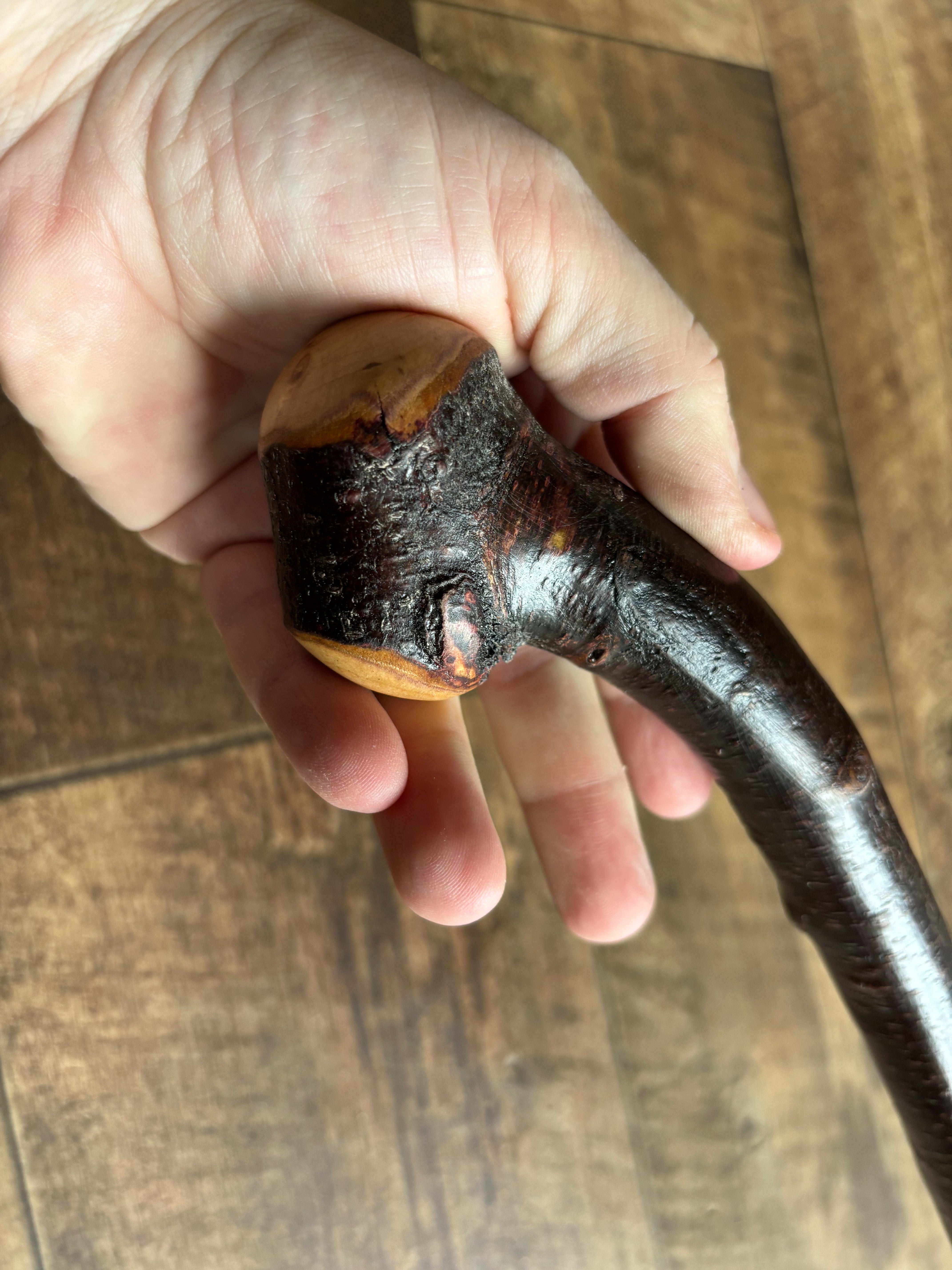 Blackthorn Walking Stick 38 inch - Handmade in Ireland