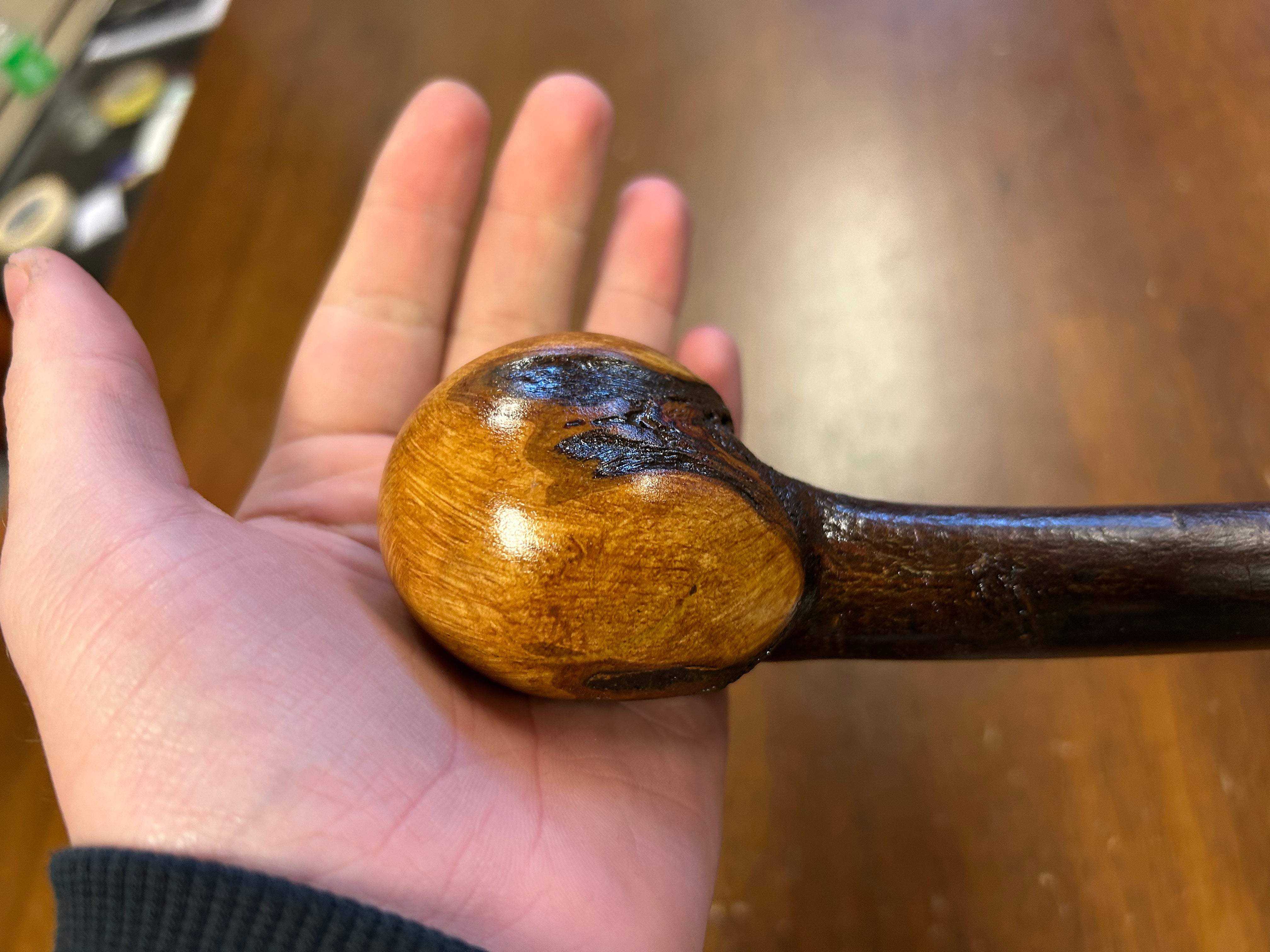 Blackthorn Walking Stick 38 3/4 inch - Handmade in Ireland